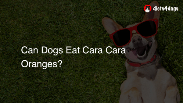 Can Dogs Eat Cara Cara Oranges?