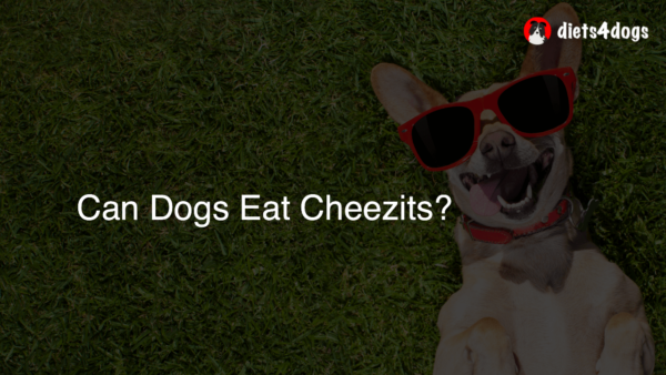 Can Dogs Eat Cheezits?