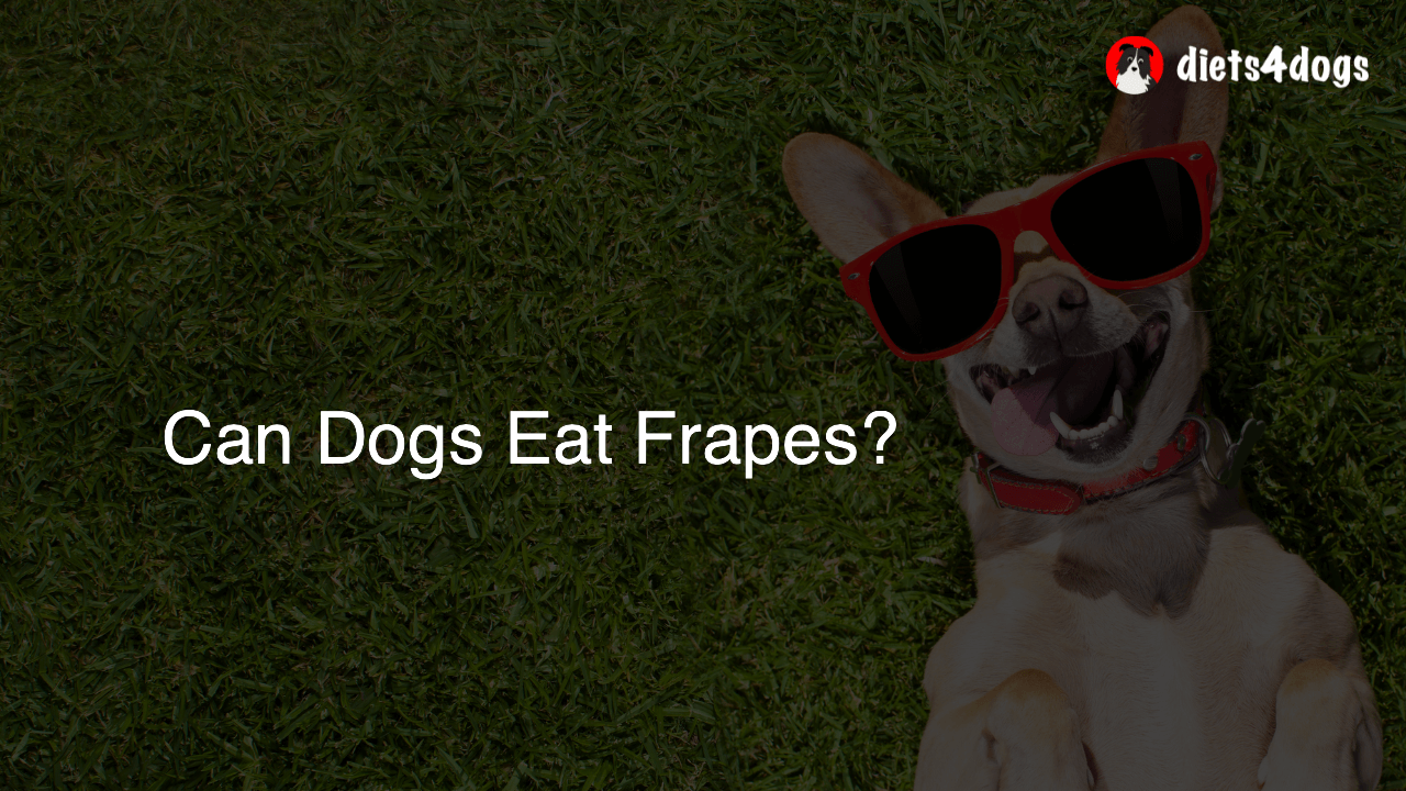 Can Dogs Eat Frapes?