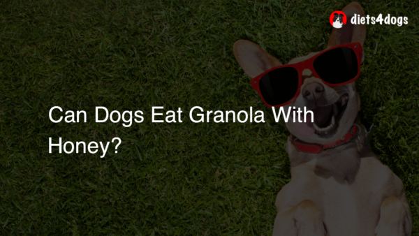 Can Dogs Eat Granola With Honey?