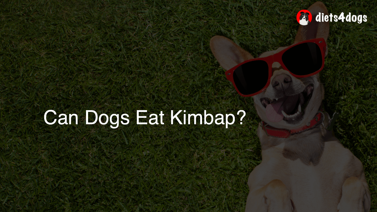 Can Dogs Eat Kimbap?