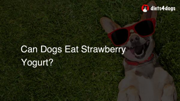 Can Dogs Eat Strawberry Yogurt?