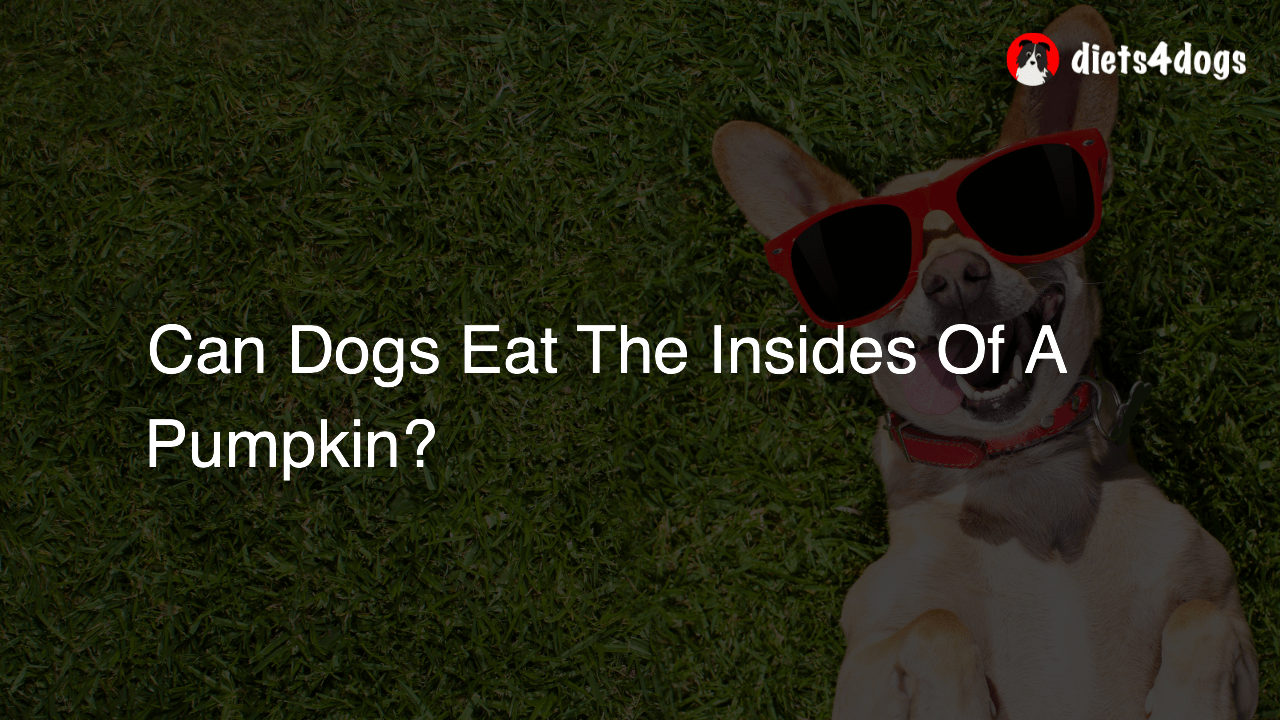 Can Dogs Eat The Insides Of A Pumpkin?