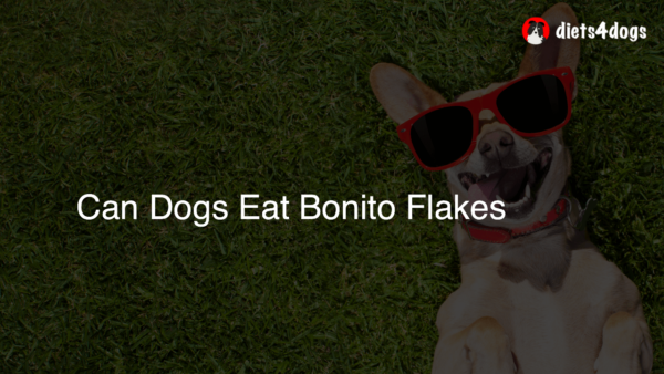 Can Dogs Eat Bonito Flakes
