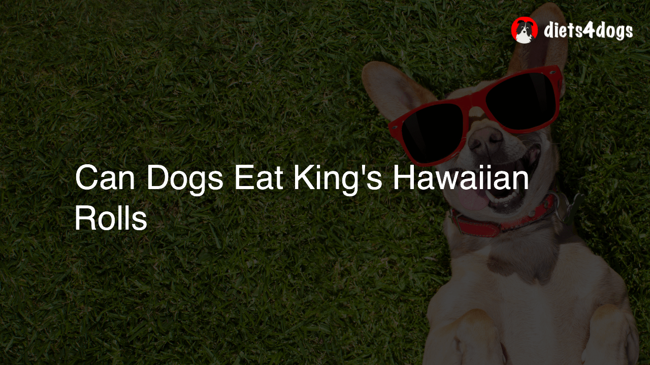 Can Dogs Eat King’s Hawaiian Rolls