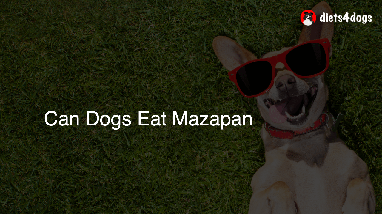 Can Dogs Eat Mazapan