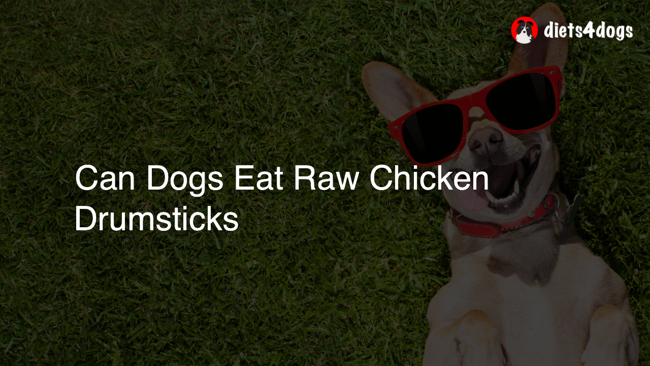 Can Dogs Eat Raw Chicken Drumsticks